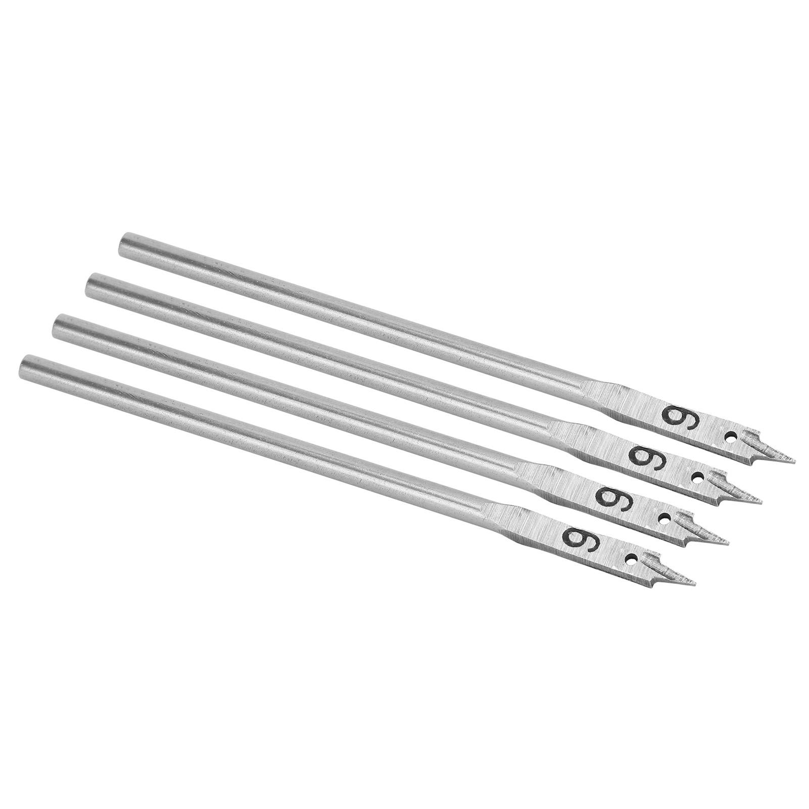 

Набор из 4 плоских деревянных сверл лопаточного типа для сверления дерева, 6 мм