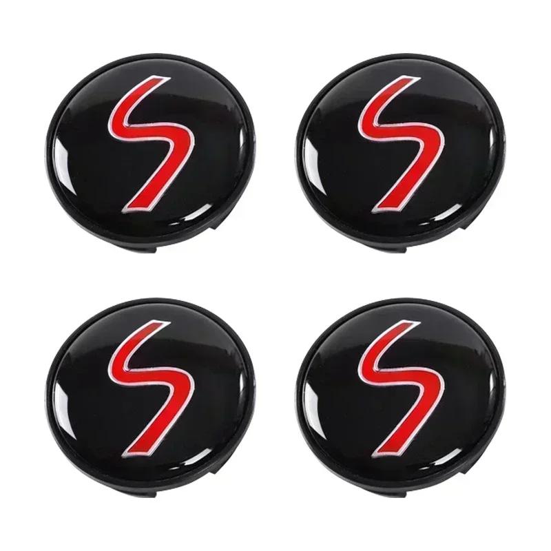 4 Pezzi 54mm 56mm Coprimozzo Centrale per Ruota Auto Copriruota Per bmw Mini Cooper S JCW One R56 R60 R61 F54 F55 F56 F60 Clubman Countryman
