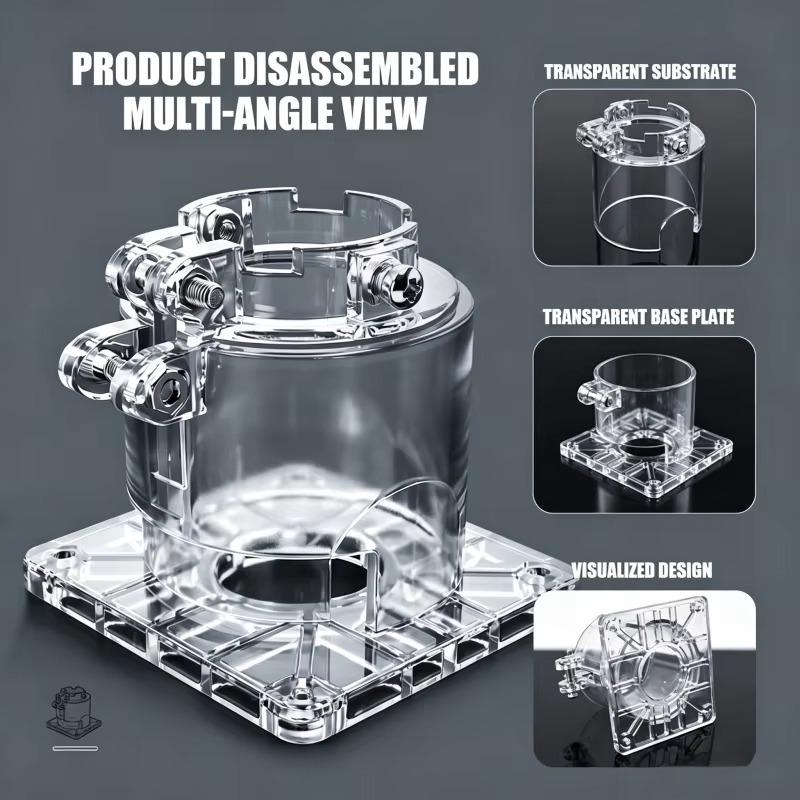 Hand Angle Grinder Converter To Edge Trimmer Base Wooden Router Bracket Woodwork Trimming Milling Machine Power Tool Accessories
