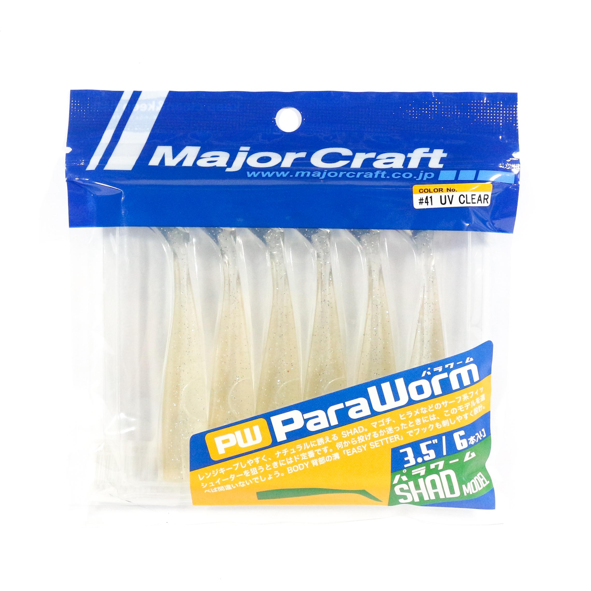

Продажа Major Craft Мягкая пластиковая приманка Paraworm PW-SHAD 3.5 041 (0728)