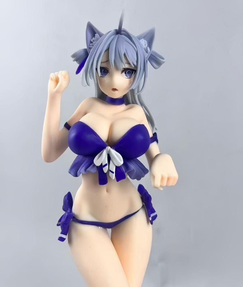 28CM Chou- Mocha Chou Cinnamon KoiKoi Koi Koi Seven Ver Girl figure PVC Game Statue Anime Model Action Adult Doll toys gifts