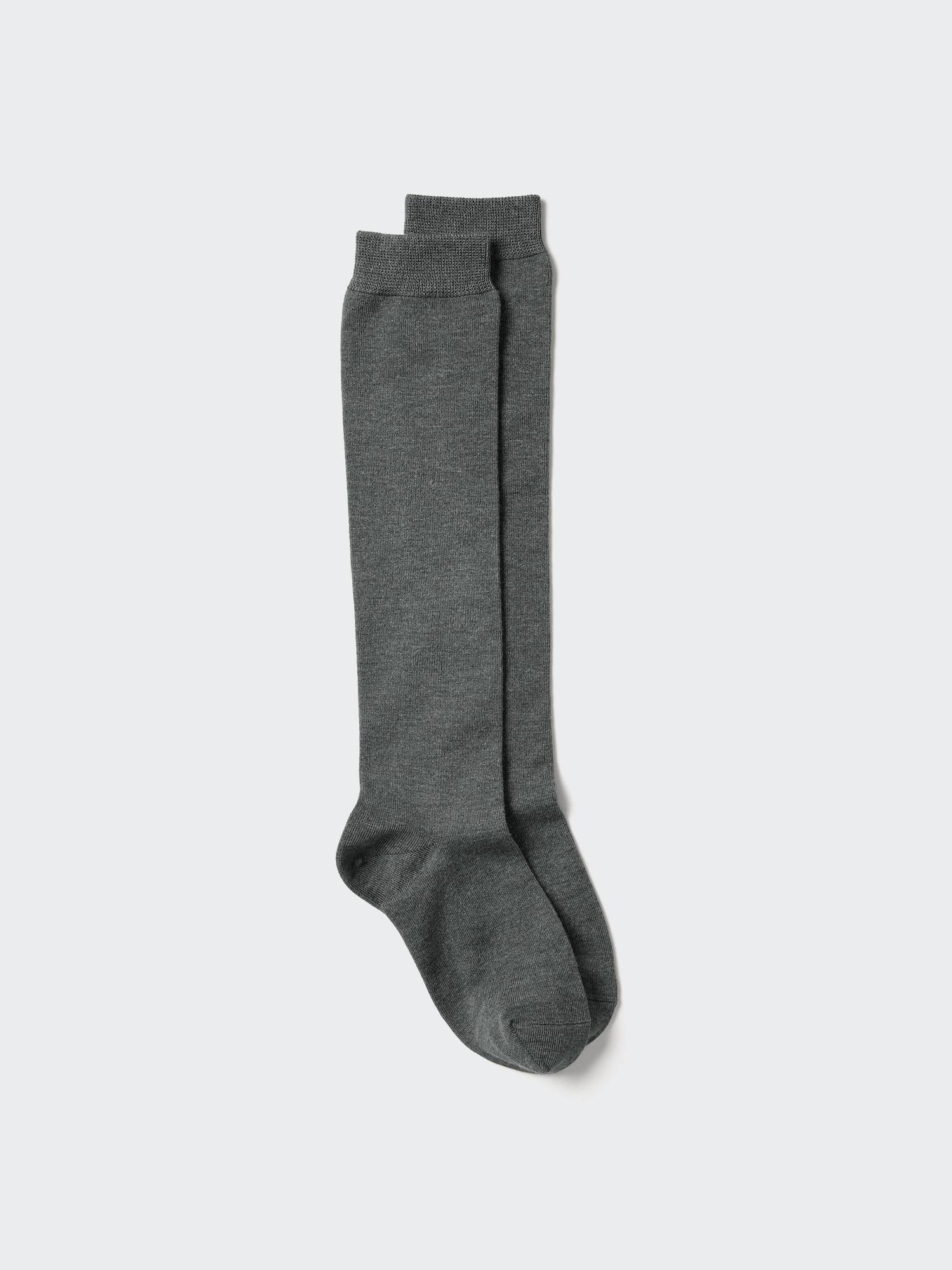 

Uniqlo Heattech High Socks 08 DARK GRAY/2325