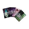 20 pcs Dream forest material paper plant pattern decorative hand ledger material paste the bottom message Junk Journal Supplies