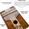 MEINL Sonic Energy Collection Kalimba Soundhole Kalimba 17 keys C major scale KL1706H hammer Maple/Acacia (exclusive case/bag/cloth/tuning included)