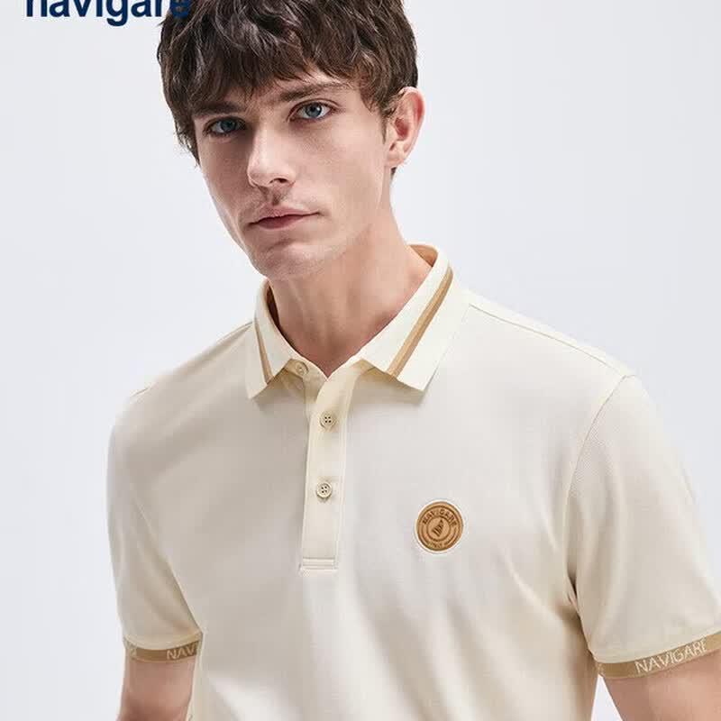 Navigare Men s Quick-Dry Short Sleeve Polo Shirt M