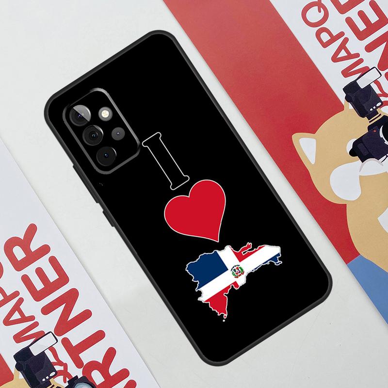 Dominican Republic Flag Case For Samsung Galaxy A52 A32 A12 A56 A36 A16 A13 A23 A33 A53 A54 A34 A14 A15 A35 A55 A17