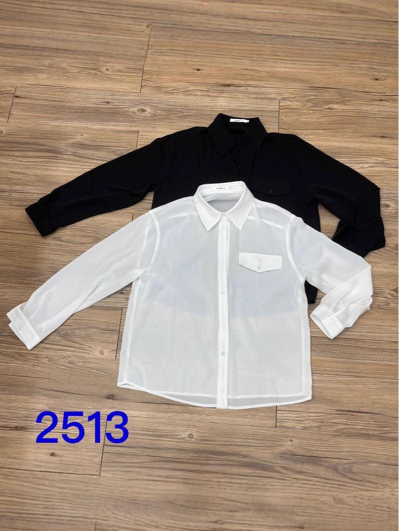 Женская однотонная свободная короткая рубашка Xiaomi Yinuo, Лето 2025, Корейский стиль, Легкие длинные рукава Medium чёрный