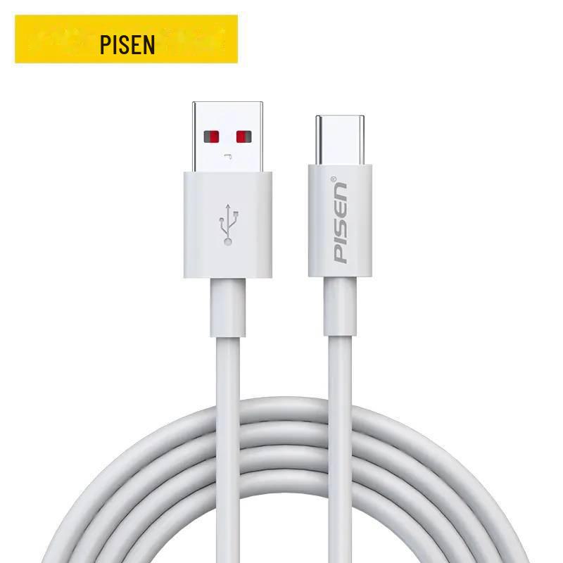 PISEN 5A Fast Charge USB-C Cable for Huawei, Xiaomi, Android, Oppo, Vivo