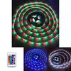 Vielseitiges 300-LED-RGB-Streifenlicht-Kit mit einstellbaren Modi und Fernbedienung 16 Fuß