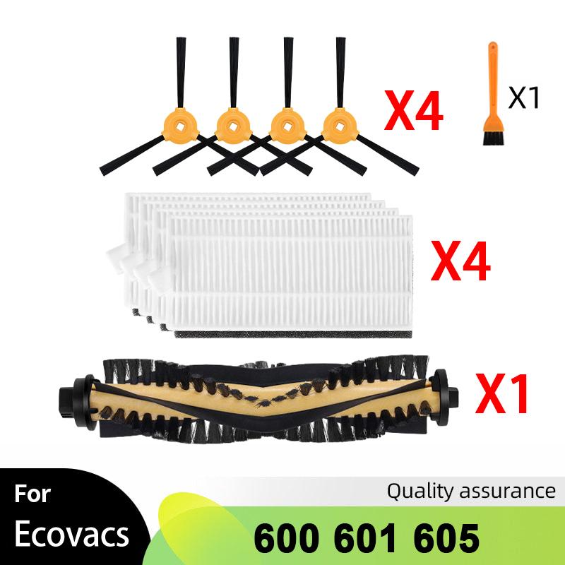 Für Ecovacs DEEBOT 600 601 605 Yeedi K600 / K700 Roboter Staubsauger Ersatzteile Walze Haupt Seitenbürste Hepa Filter Zubehör