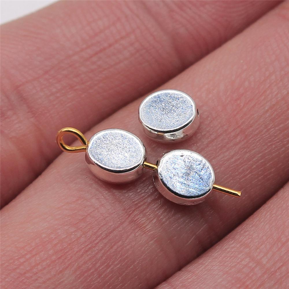 

10pcs Metal Alloy Bead For Jewelry Making Antique Silver Color Carved Beads DIY Crafts Making Findings Handmade Tibetan Jewelry