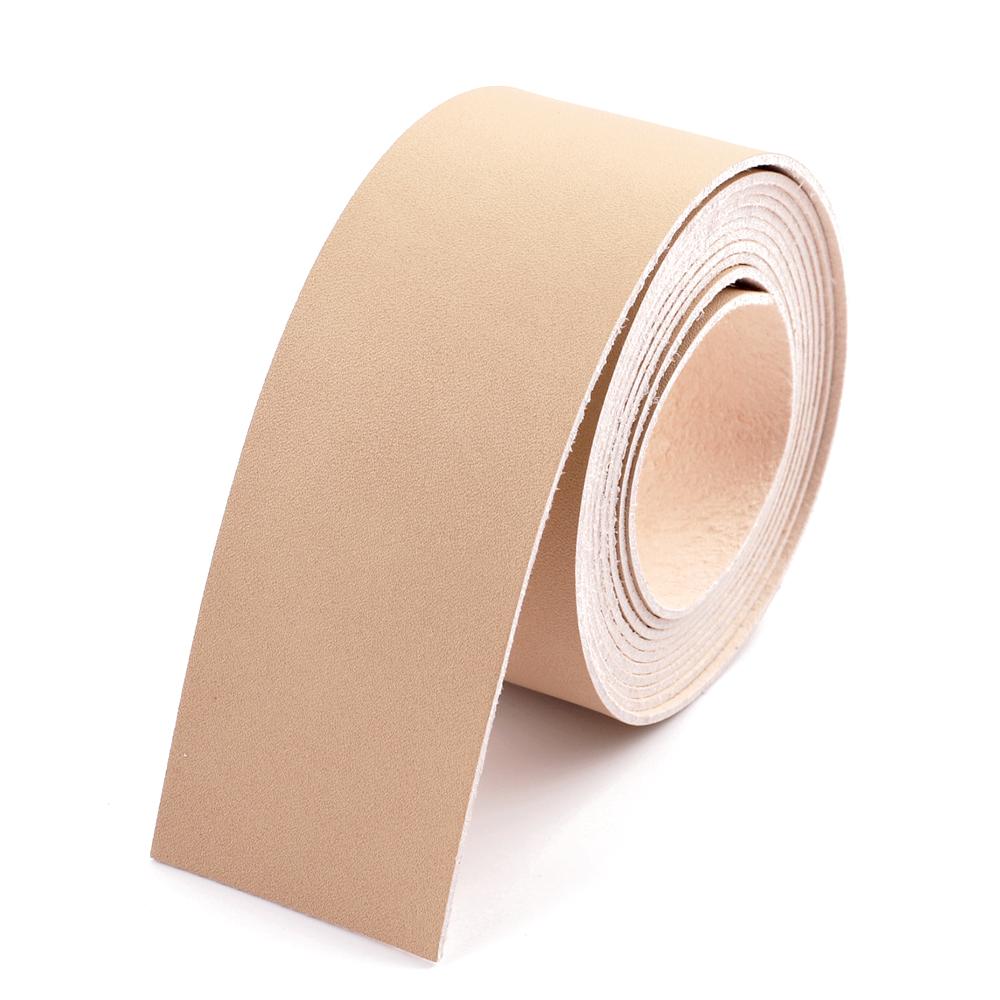 2 Meters DIY Leather Crafts Straps Strips for Bag Accessories Belt Handle Crafts Making 1.25/1.5/3.75/2.5cm Wide Durable Sturdy