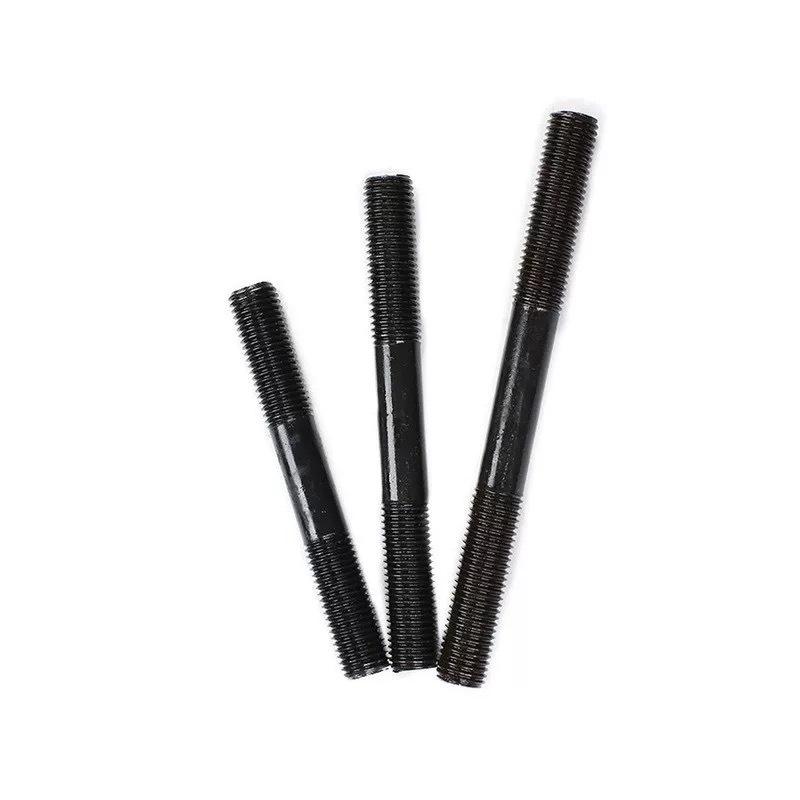 35CrMo High-Strength Double-Ended Stud Bolt with Blackening and Hot-Dip Galvanized Thread Rod