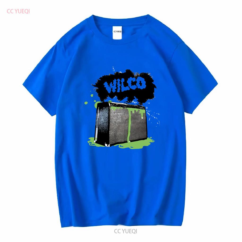 Seltenes Wilco Tour-Band-T-Shirt aus Baumwolle, alle Größen S bis 5XL, Vintage-Waschung, lässig, leicht grafisch, modisch, stylisch, weich