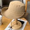 Solid Premium Color Quick Dry Fishing Hat With Uv Defense Suitable For Casual Outdoor Activities