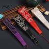 Flower Patterned Fan Retro Lace Folding Portable Lightweight Chinese Dance Handheld Cherry Blossom Compact Travel Pattern Elegant Women's with Tassel