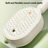 Electric Steam Hair Brush with Water Spray Reduce Frizz Anti-Static Misting Hairbrush Portable Travel Cordless Fluffy Hair Detangling Brush