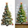 Self-Adhesive Christmas Tree Wall Stickers Waterproof Christmas Tree Decals  Window Decoration