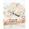 Kind Heart Graphic Women's Round Neck Hoodie - Casual Long Sleeve Pullover