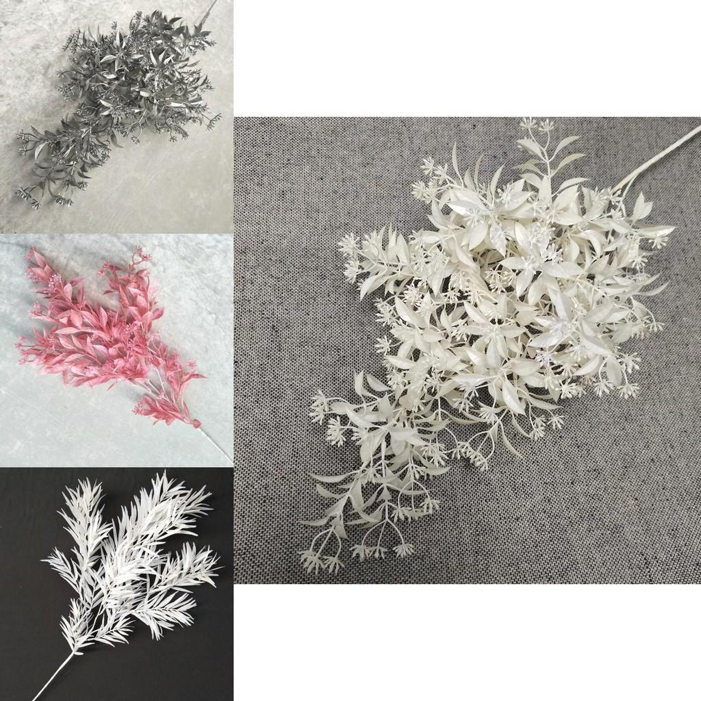 Realistic Artificial Aquatic Flowers Plastic Mist Effect Bouquets For Aquarium Home Decoration