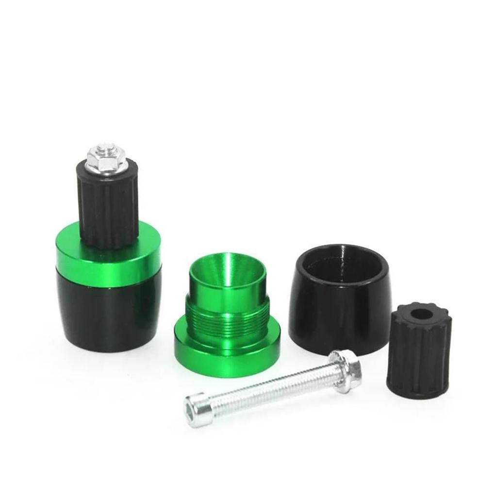 Bicycle Handlebar Ends Motorcycle CNC 7/8" 22mm Grip Handlebar Cap End Plugs Suitable for YZF-R3 YZFR3 YZF R3 (Red)