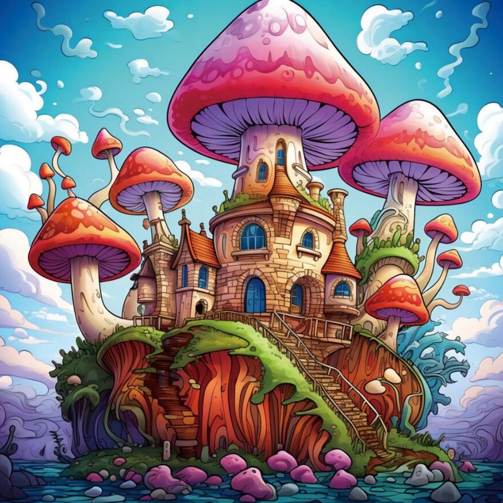 Kunst-Malbuch, 20 Seiten, Doppelseiten, Geschenk für Geburtstagsparty, Stressabbau, Zeit totschlagen, Graffiti-Malbuch, Zeichenbuch, Original