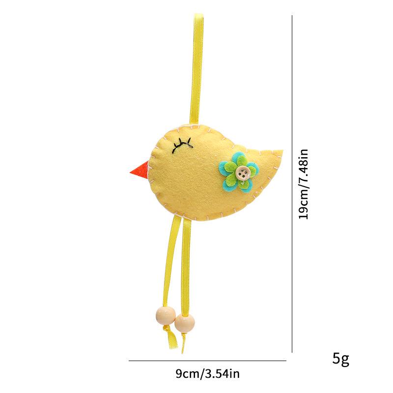 Easter Felt Bunny & Egg Hanging Ornaments