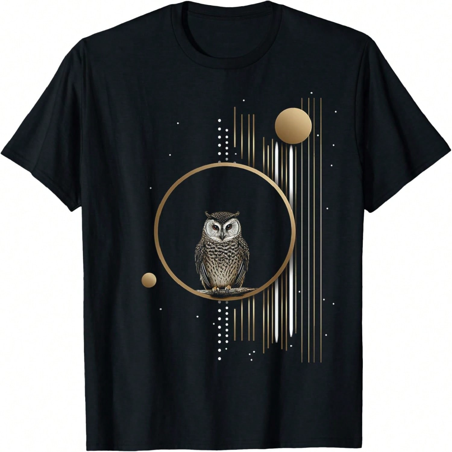 Owl Bird Pun I m Like An Owl I Don t Give A Hoot! Distressed T-Shirt S