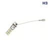 1Pc Car LED Headlights H1 H3 Head Lights 55W 5050 Chip 6000K Fog White Lamps