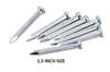 Hesch 9 Steel Nails for Wall 1.5 Inch, Steel Nails Small, China Nails for Wall 1.5 Inch, Concrete Nails 1.5 Inch – 800 Grams