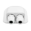 Solar Double Cable Entry Gland IP68 Waterproof Weatherproof  ABS for Solar Project On RV Campervan Boat