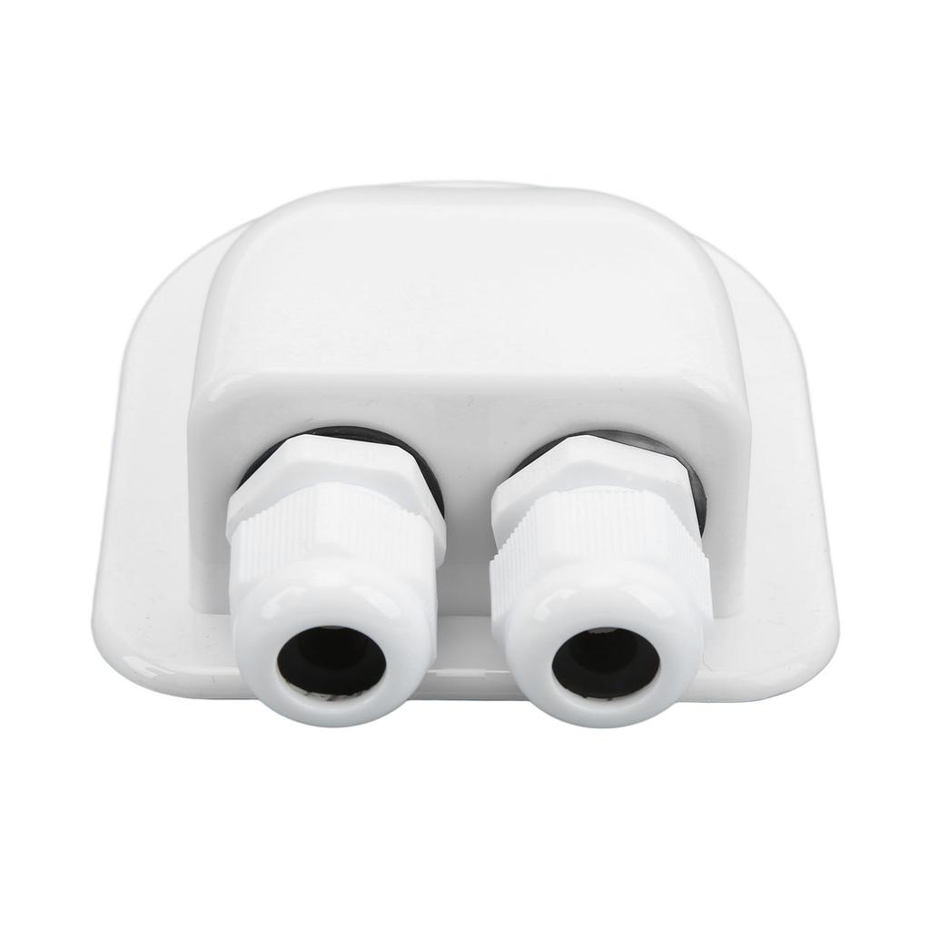 Solar Double Cable Entry Gland IP68 Waterproof Weatherproof  ABS for Solar Project On RV Campervan Boat