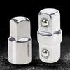 Adaptador de Manguito para Llave de Vaso de 3/8" Conector Hexagonal Doble para Cabezal Cuadrado Exterior Varilla de Extensión para Llave Eléctrica