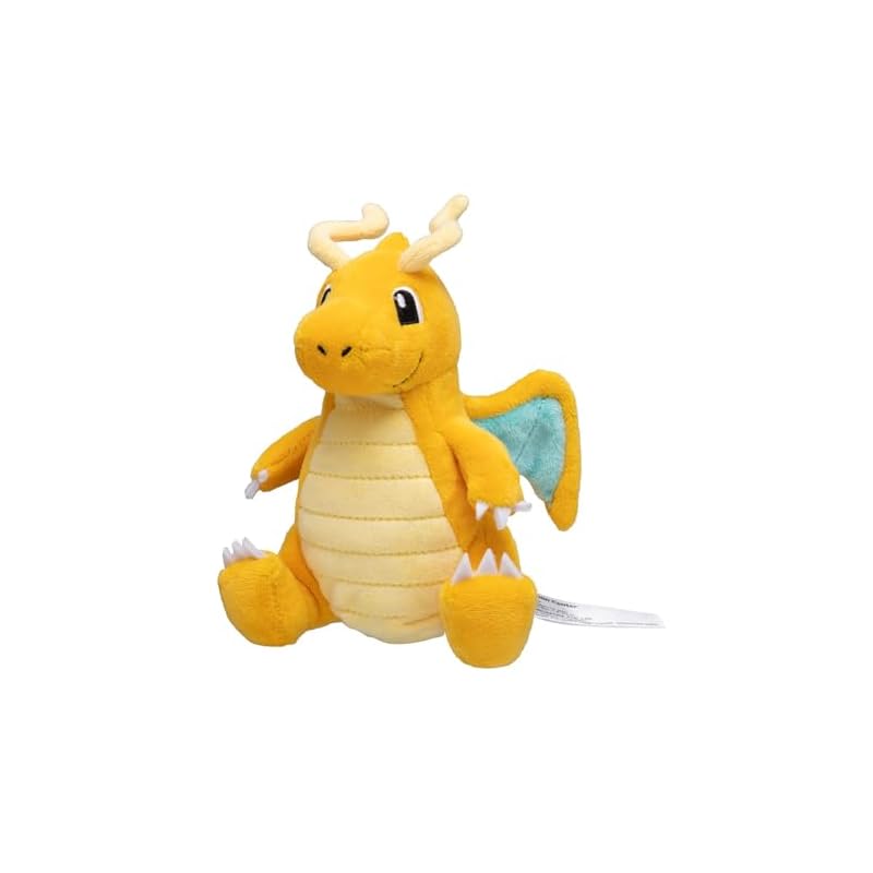 Pokémon Center Original Plush Toy: Pokémon fit Dragonite 14 x 12 x 9 cm (H x W x D)