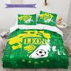 Leon FC Pattern Bedding Home Decoration Birthday Gift (1 * Duvet Cover + 2 * Pillowcase, Without Core)