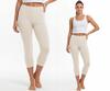 Cotton Leggings 3/4 Polish Manufacturer ECRU Color Size L