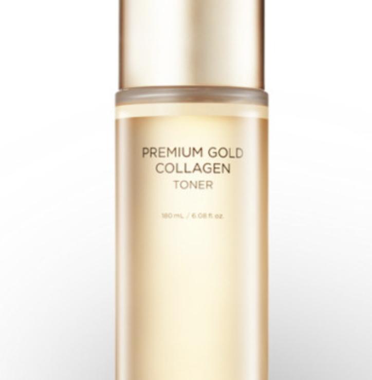 ELISHACOY Premium Gold Collagen Toner Firming Hydrating 180ml Facial Toner K-Beauty