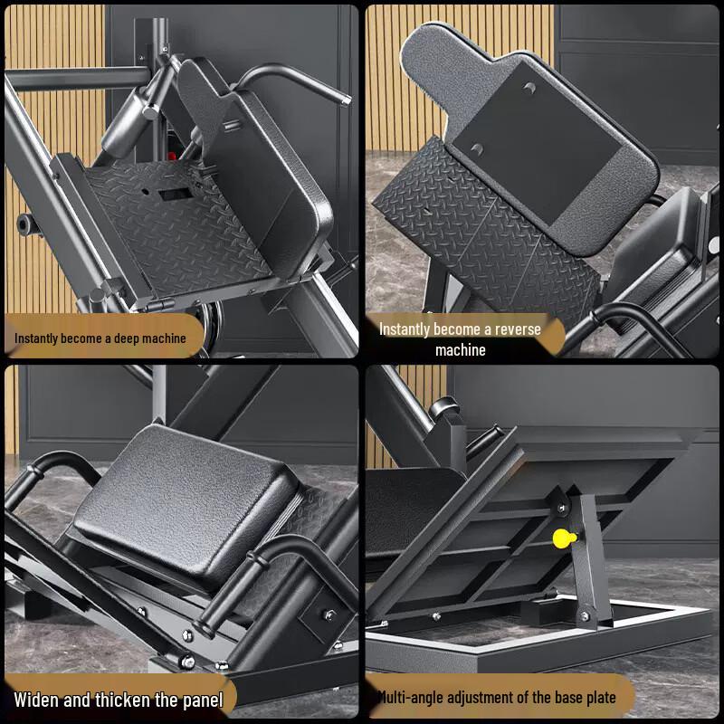 Listu Dual-Use Hack Squat Leg Press Trainer
