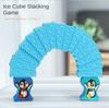 Penguin Stack Ice Blocks Tabletop Game, Family Fun Interactive Multiplayer Balance Challenge Stacking Toy for Kids