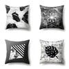 Polyester Pillow Case Automobile Decoration Home Printed Pillow Case Waist Cushion Cover Car Cushion Head Cushion Cover