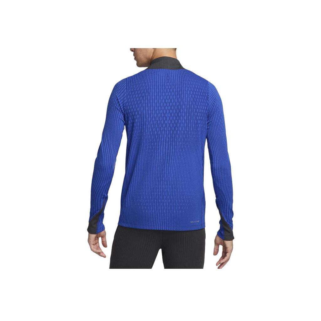 Nike Dri-FIT ADV FC Barcelona Strike Elite Third Knit Training Sweat-Wicking Long Sleeve Football Shirt Men Tops Blue FQ2315-418
