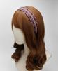 Maia Geometric Pattern Headband-Green