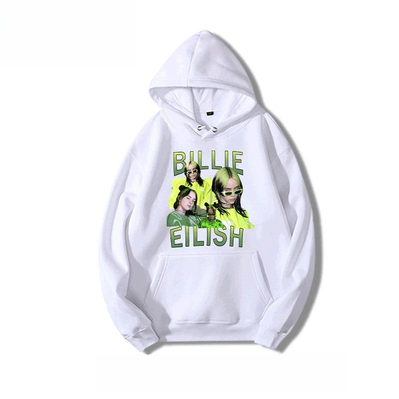 Hip-hop Rap Figure Singer Graphic Print Hoodie Loose and Male and Female Street Oversized Hoodie Trend