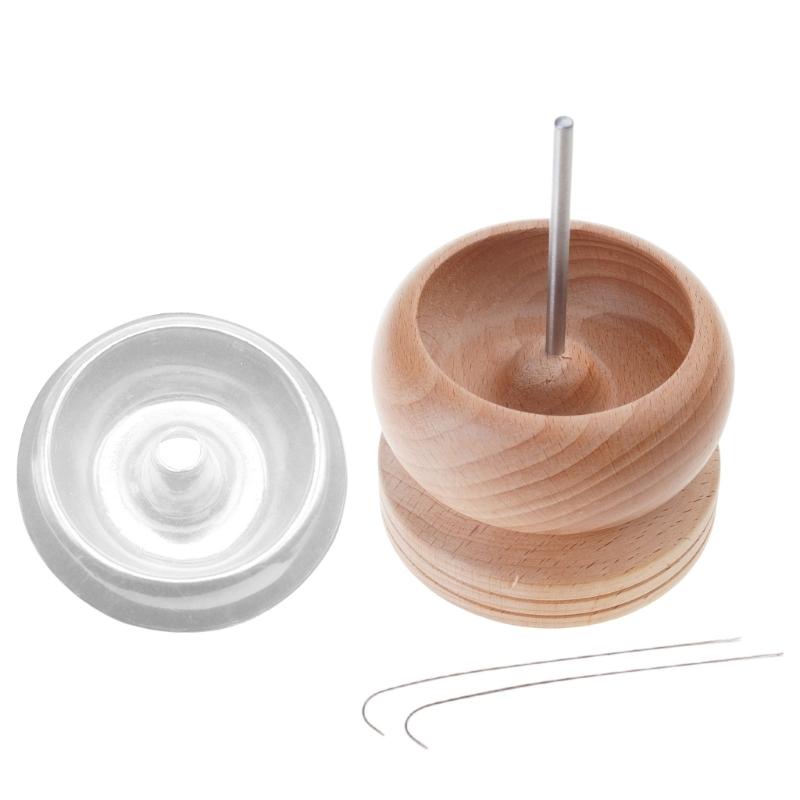 Bead Spinner Replacement Bowl Save Time Beads Loader Holder Clear Replacement Beading Bowl Bead Spinner Necklace Maker