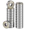 10/20PC 608ZZ Ball Bearings Carbon Steel Single Row Deep Groove Miniature Bearings for Skateboard 3D Printers Skates Accessories