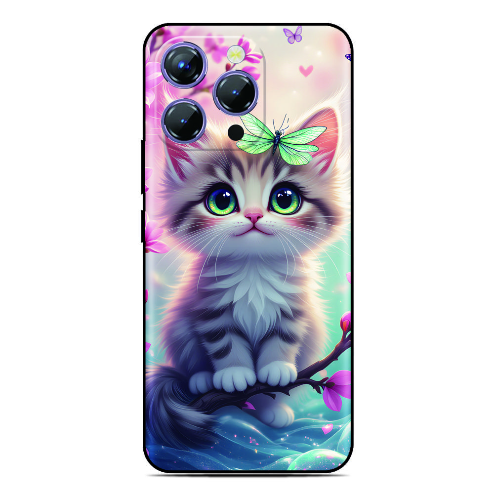 Kitten Cute Cover for Xiaomi 17 Pro Max Poco C85 C65 C71 F8 Ultra M7 M4 Redmi K90 A5 15 15C 5G 13C 12C 10C 4G Phone Case