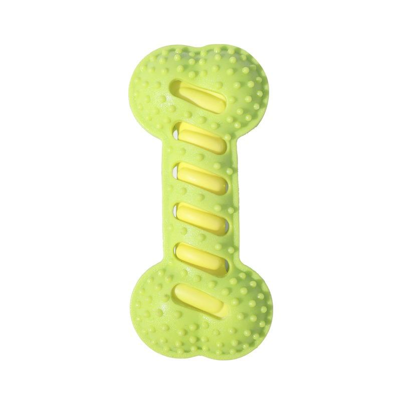 Pet Voice Teething Bone Toy Durable Teething Material Dog Interactive Toy Pet Teeth Cleaning Toy