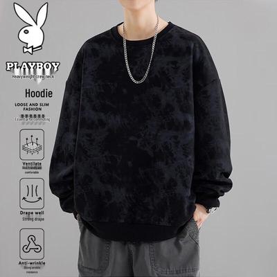 Men's Heavyweight Round Neck Casual Sweatshirt
