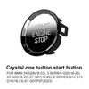 for BMW  Z4 G29 G20 X5 G05 X7 G07 G14 G15 G16 X3 G01 F97 Crystal Car Engine Start Button Ignition Cover Stop Switch Accessories