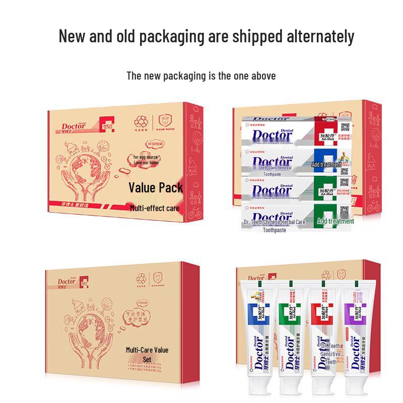 Dr. B Multi-Effect Whitening Toothpaste